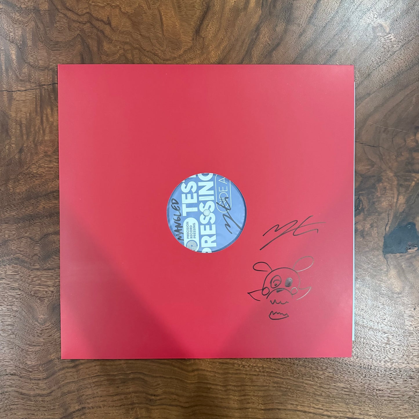NateWantsToBattle Vinyl Proof - “Mangled" 4