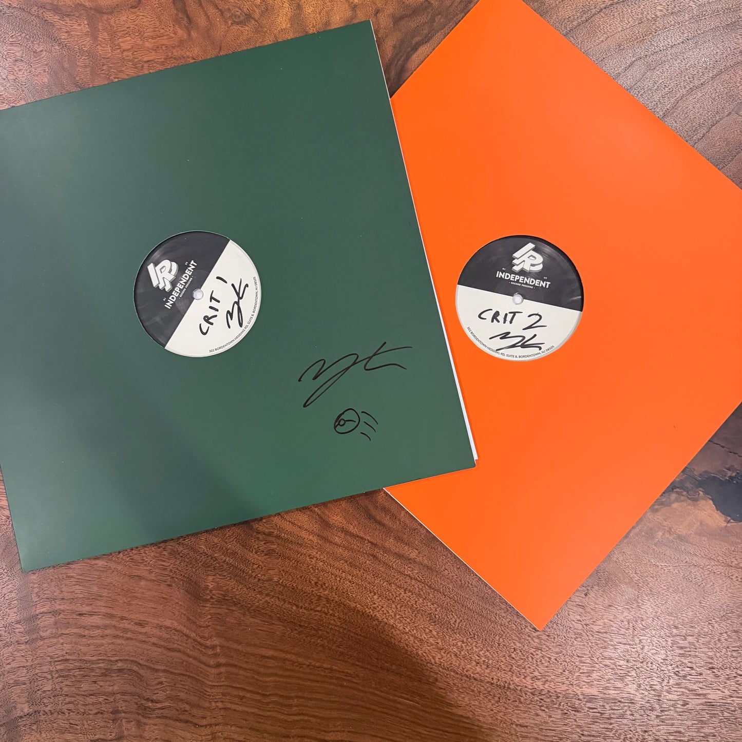 NateWantsToBattle Vinyl Proof - “The Critical Hits" 1