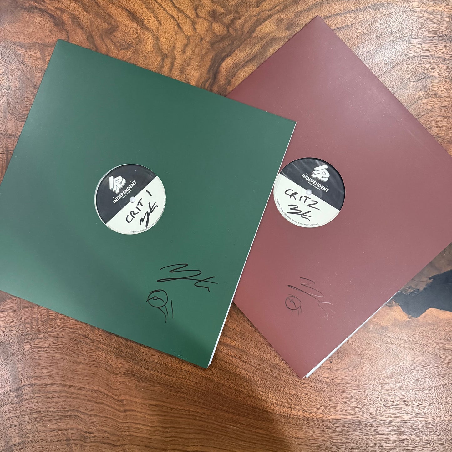 NateWantsToBattle Vinyl Proof - “The Critical Hits" 3