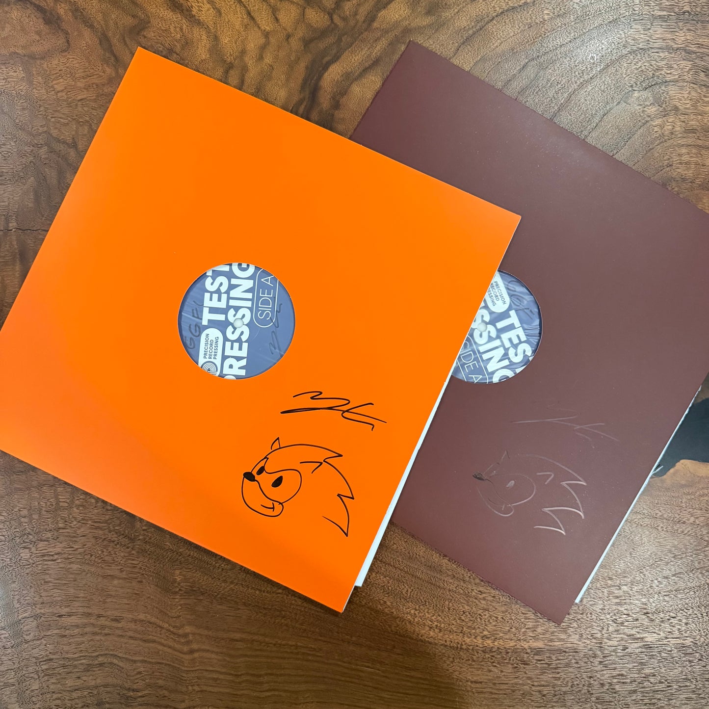 NateWantsToBattle Vinyl Proof - “Gotta Go Faster & Knuckles" 1