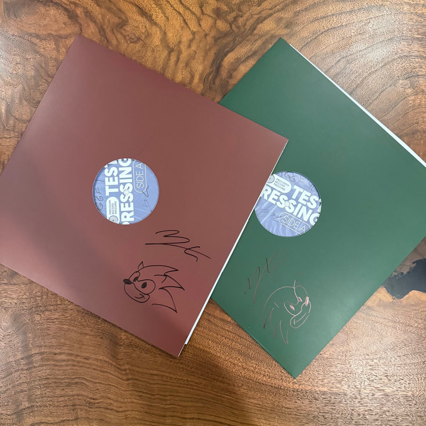 NateWantsToBattle Vinyl Proof - “Gotta Go Faster & Knuckles" 2