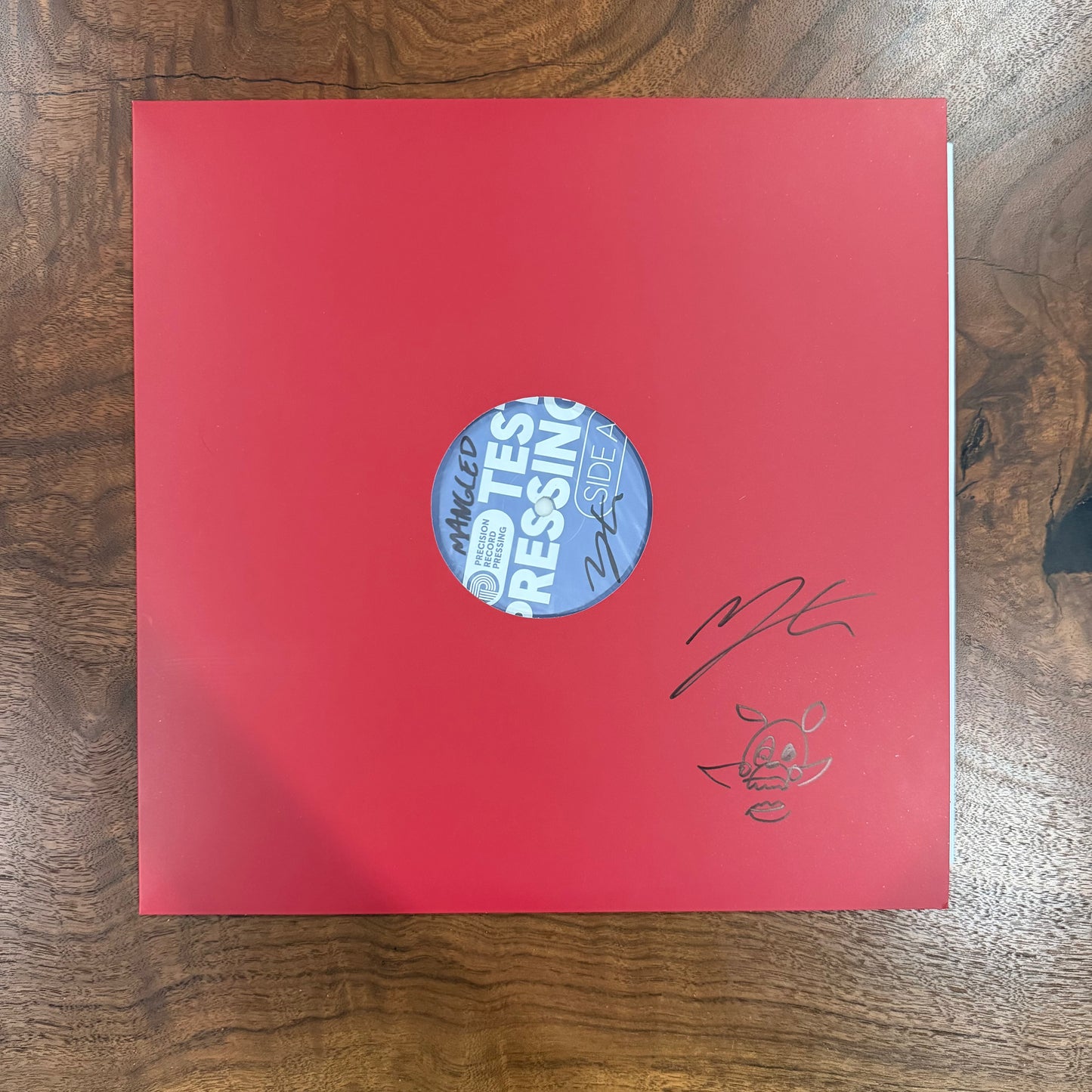 NateWantsToBattle Vinyl Proof - “Mangled" 1