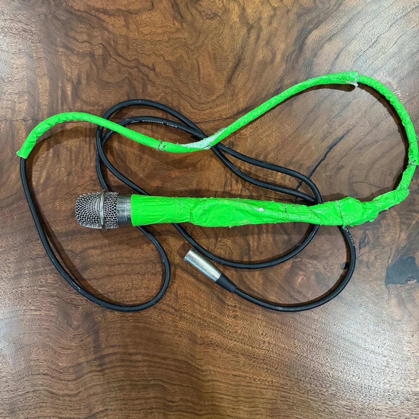 NateWantsToBattle’s Green Taped Microphone